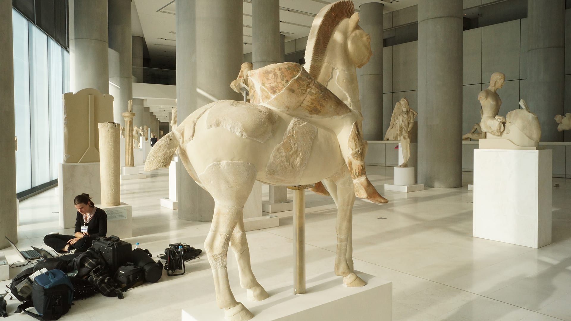 3D scanning for Acropolis Museum of Athens