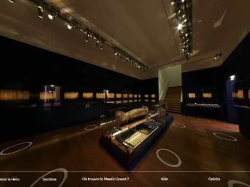 Visite virtuelle « pharaon, OSIRIS et la momie » – musée granet d’aix-en-provence