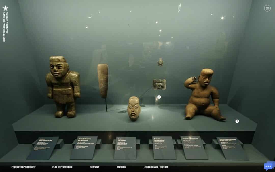 Visite virtuelle « Olmèques » – Musée du Quai Branly