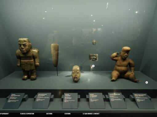 Visite virtuelle « Olmèques » – Musée du Quai Branly