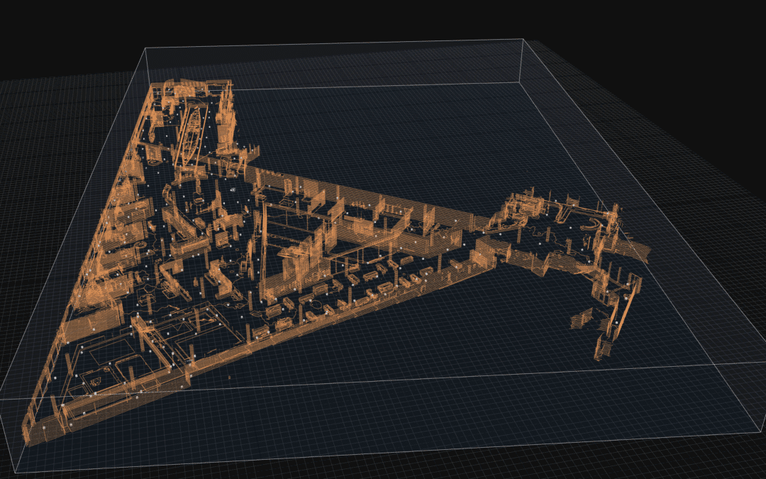 3D scanning for building plans – Musée arles antique