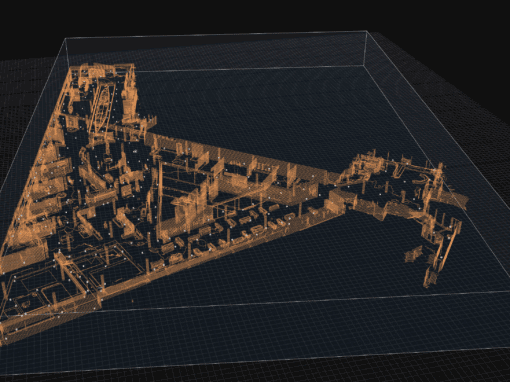 Mise en plan de bâtiment ET SCénographie – scan 3d de grands ensembles