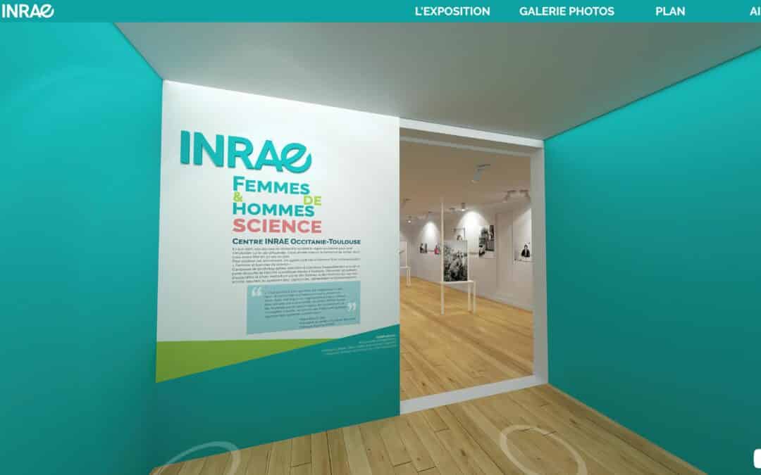 360° virtual tour exhibition “men & women of science” – INRAE