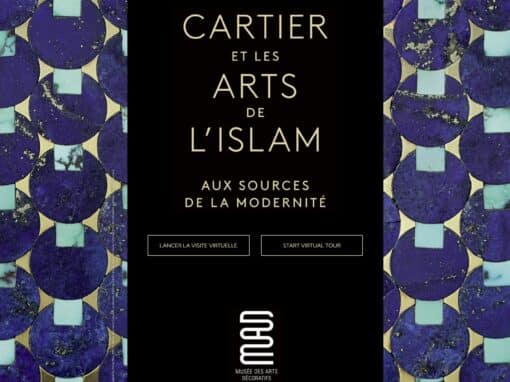 360 virtual tour of the exhibition “Cartier and islamic art : in search of modernity” – Musée des Arts Décoratifs de Paris