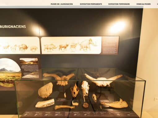 visite virtuelle du parcours permanent – musée de l’aurignacien